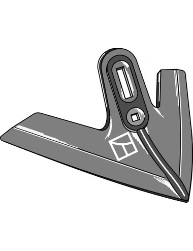 Soc triangulaire, abaissé ouvragé modèle