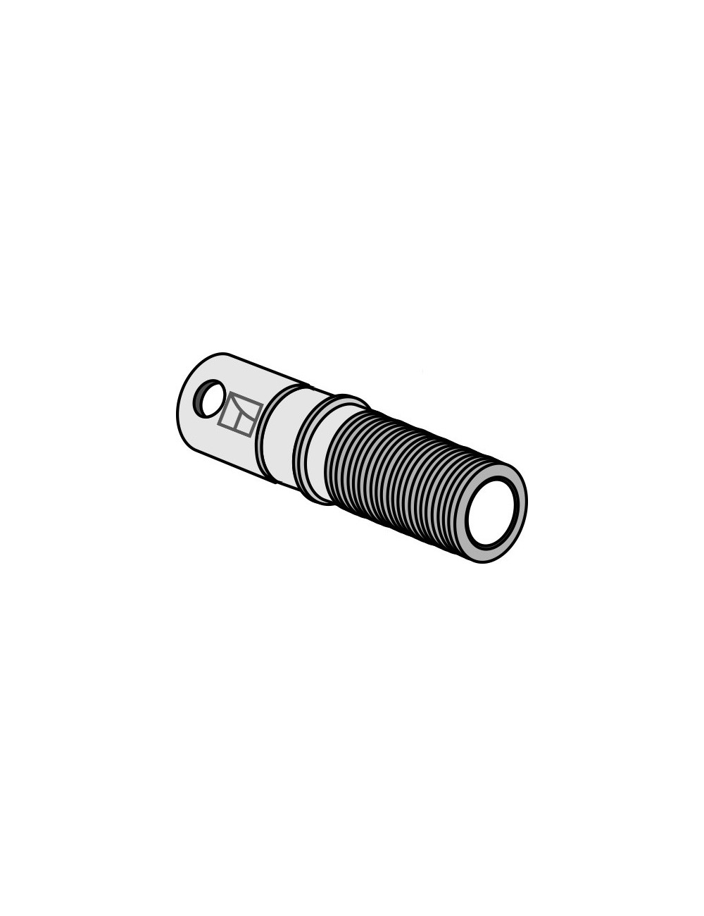 Tube fileté
