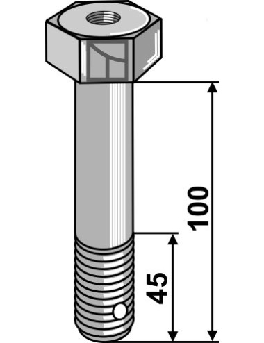 Boulon M20