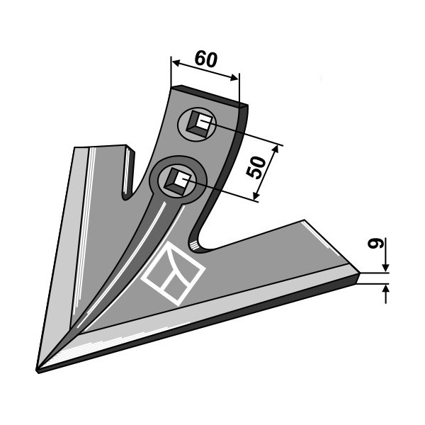 Soc triangulaire "OTMA" 200mm