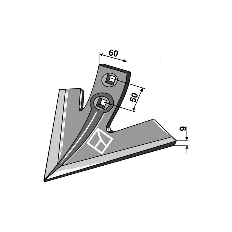 Soc triangulaire "OTMA" 200mm