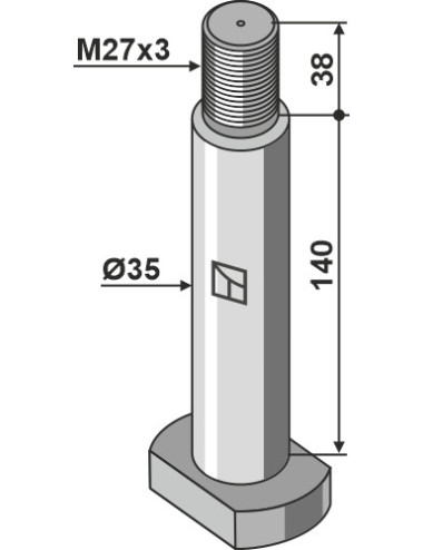 Piton Ø35