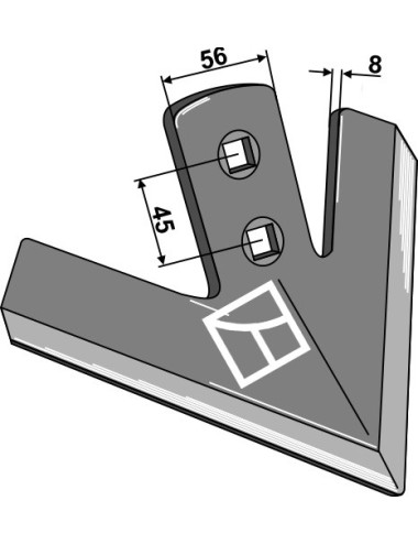 Soc triangulaire 200mm