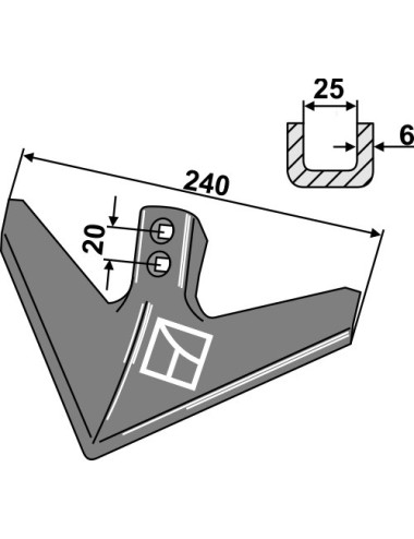 Soc triangulaire