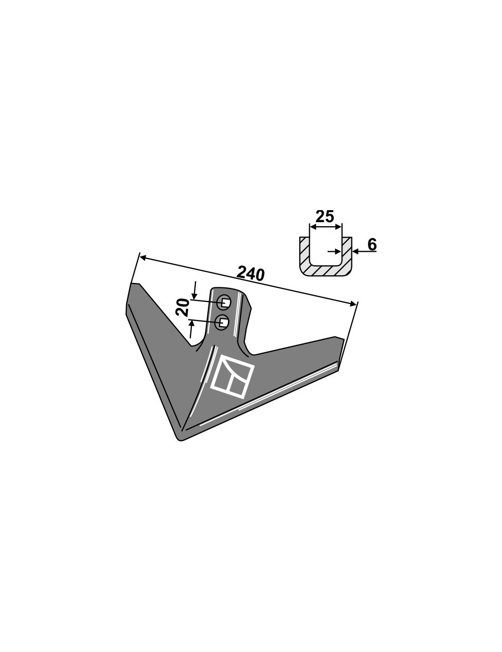 Soc triangulaire