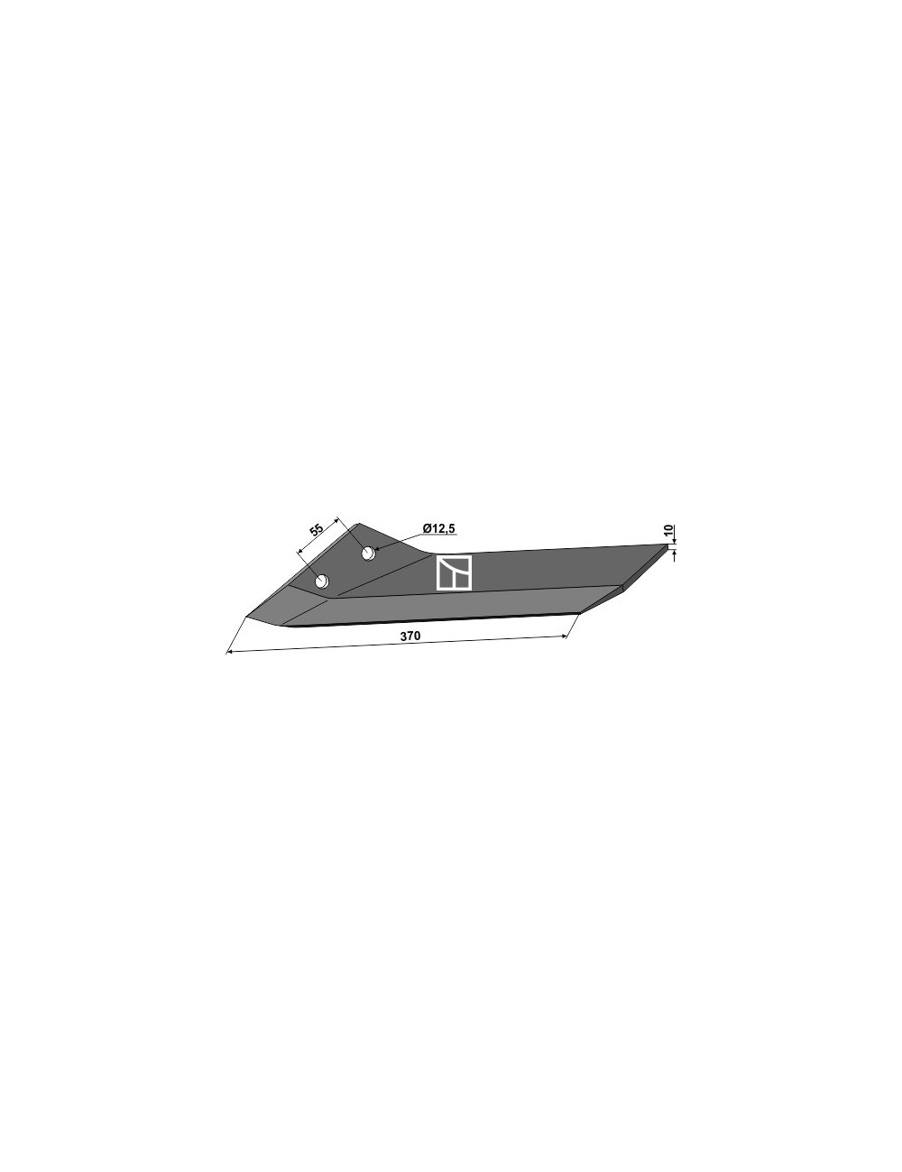 Aileron de rechange - gauche