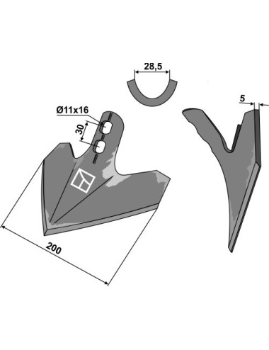 Soc triangulaire