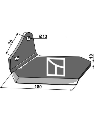Aileron de rechange - gauche - Delta Flex