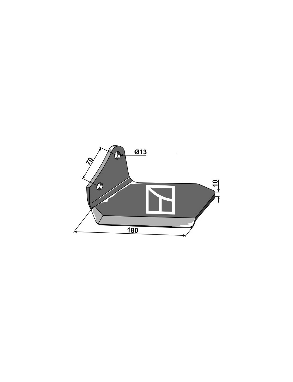 Aileron de rechange - gauche - Delta Flex