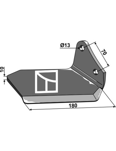 Aileron de rechange - droit - Delta Flex