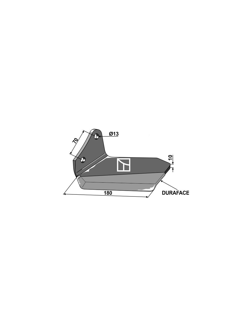Aileron de rechange - gauche - Delta Flex