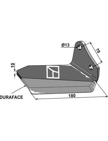 Aileron de rechange - droit - Delta Flex