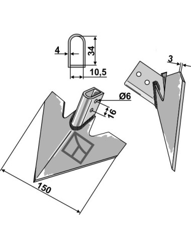 Soc triangulaire