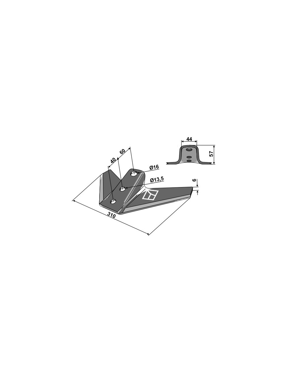 Soc triangulaire