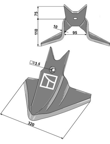 Soc triangulaire