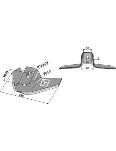 Soc triangulaire