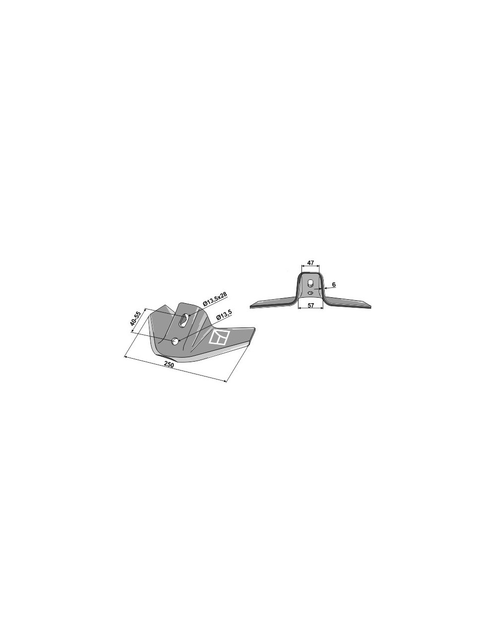 Soc triangulaire