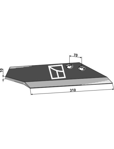 Aileron de rechange - type...