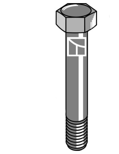 Boulon de sûreté M12 sans écrou