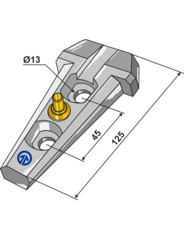 Adaptateur compl. - Serie 200