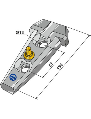 Adaptateur compl. - Serie 200