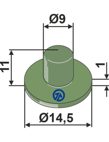 Elément de ressort en caoutchouc