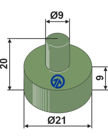 Elément de ressort en caoutchouc