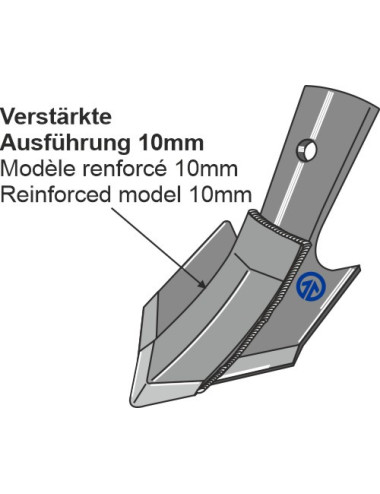 Soc à échange rapide - 140mm