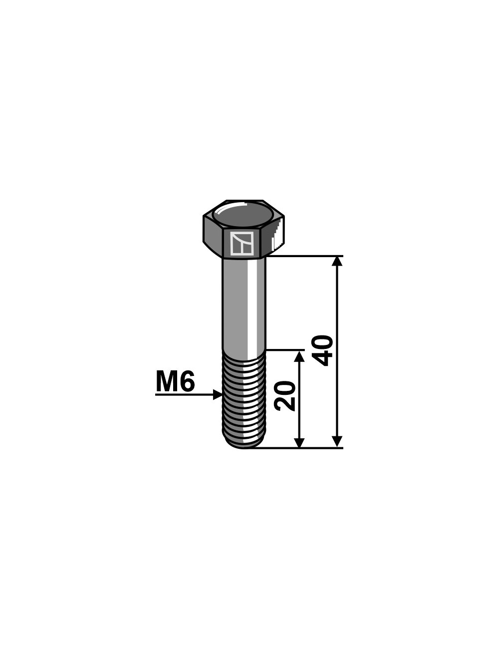 Boulon - M6