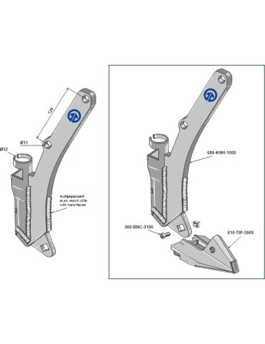 Adaptateur pour soc de semi