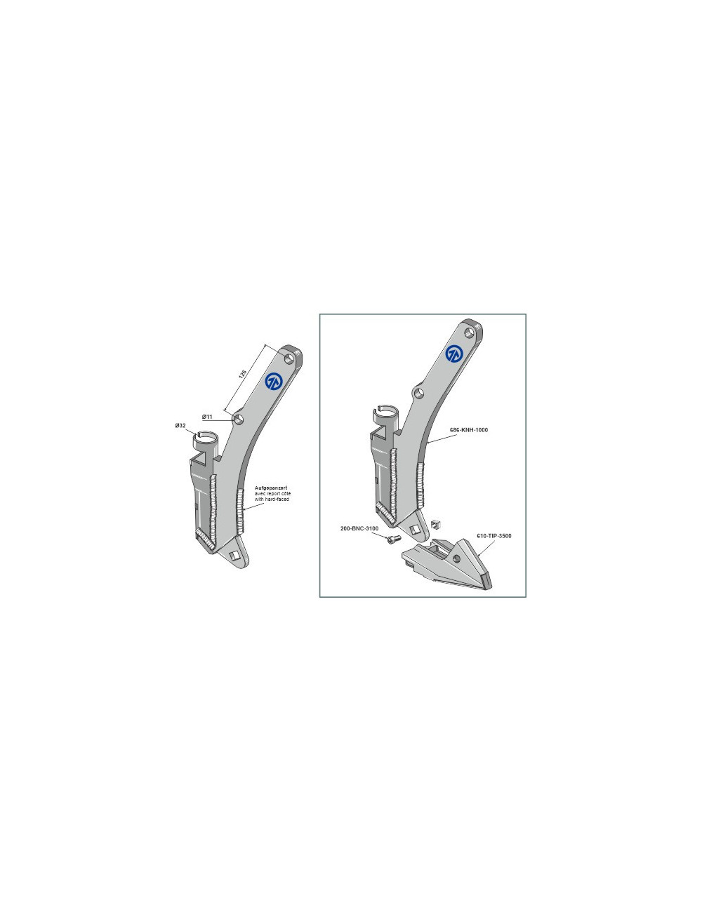 Adaptateur pour soc de semi