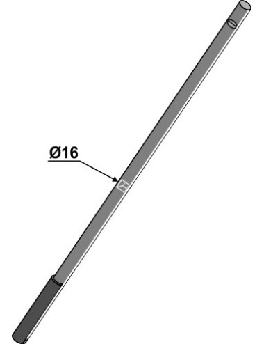 Pièce d'usure revêtement en métal dur 480mm