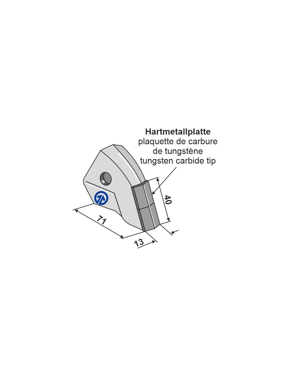 Pointe interchangeable - Semence uniquemen