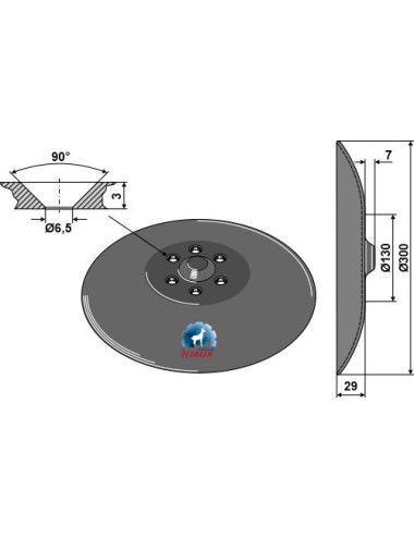 Disque de semoir