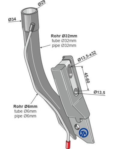 Adaptateur pour soc de semir - SERIE 600