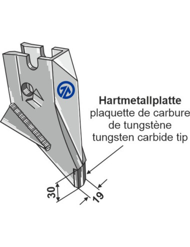 Pointe remplaçable - SERIE 600