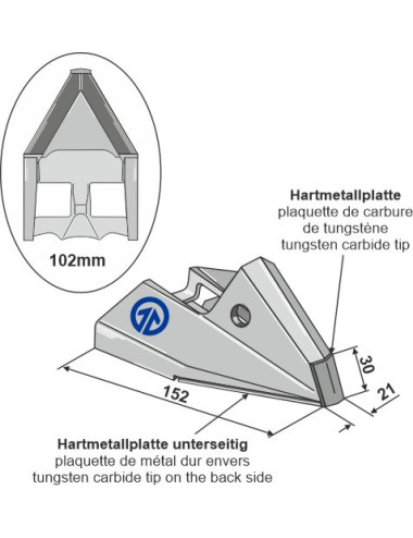 Pointe variable - Semence et engrais
