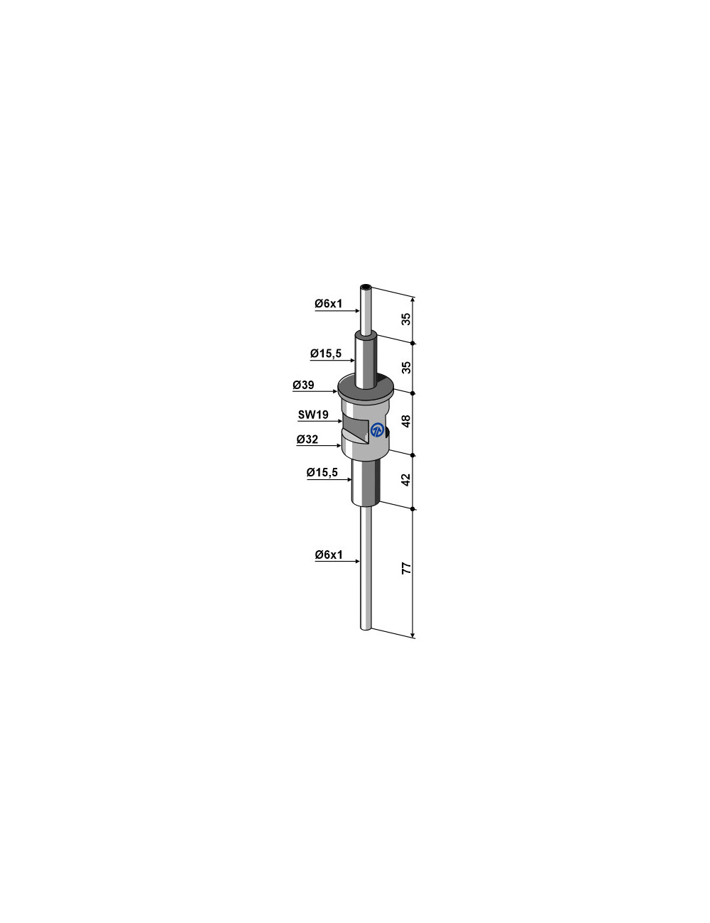 Tube pour engrais liquide