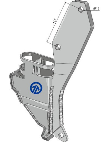 Porte-point - modèle droit