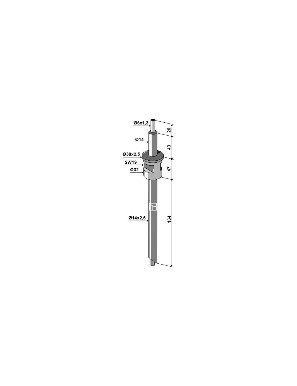 Tube pour engrais liquide