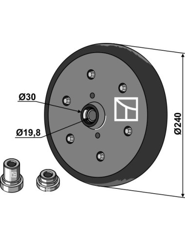 Roue complète