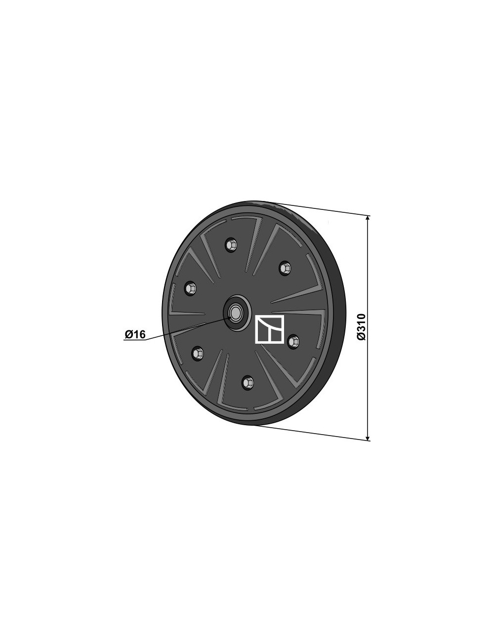 Roue complète