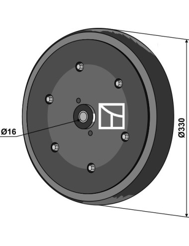 Roue complète