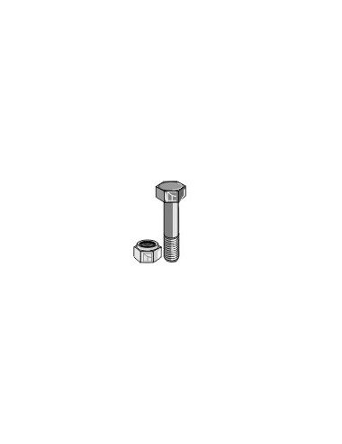 Boulon avec écrou à freinage interne - M16x1,5 - 12.9