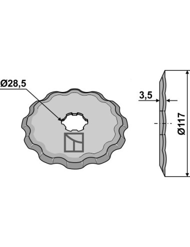 Disque de coupe