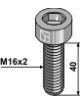 Boulon à 6 pans creux - M16x2x40 - 10.9