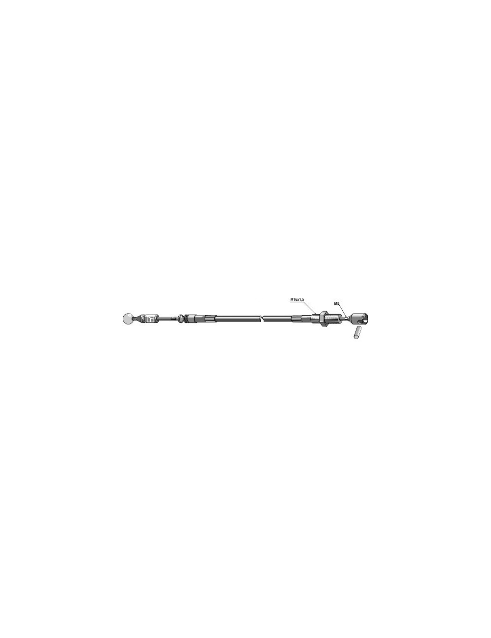 Câble téléflexible - 2600