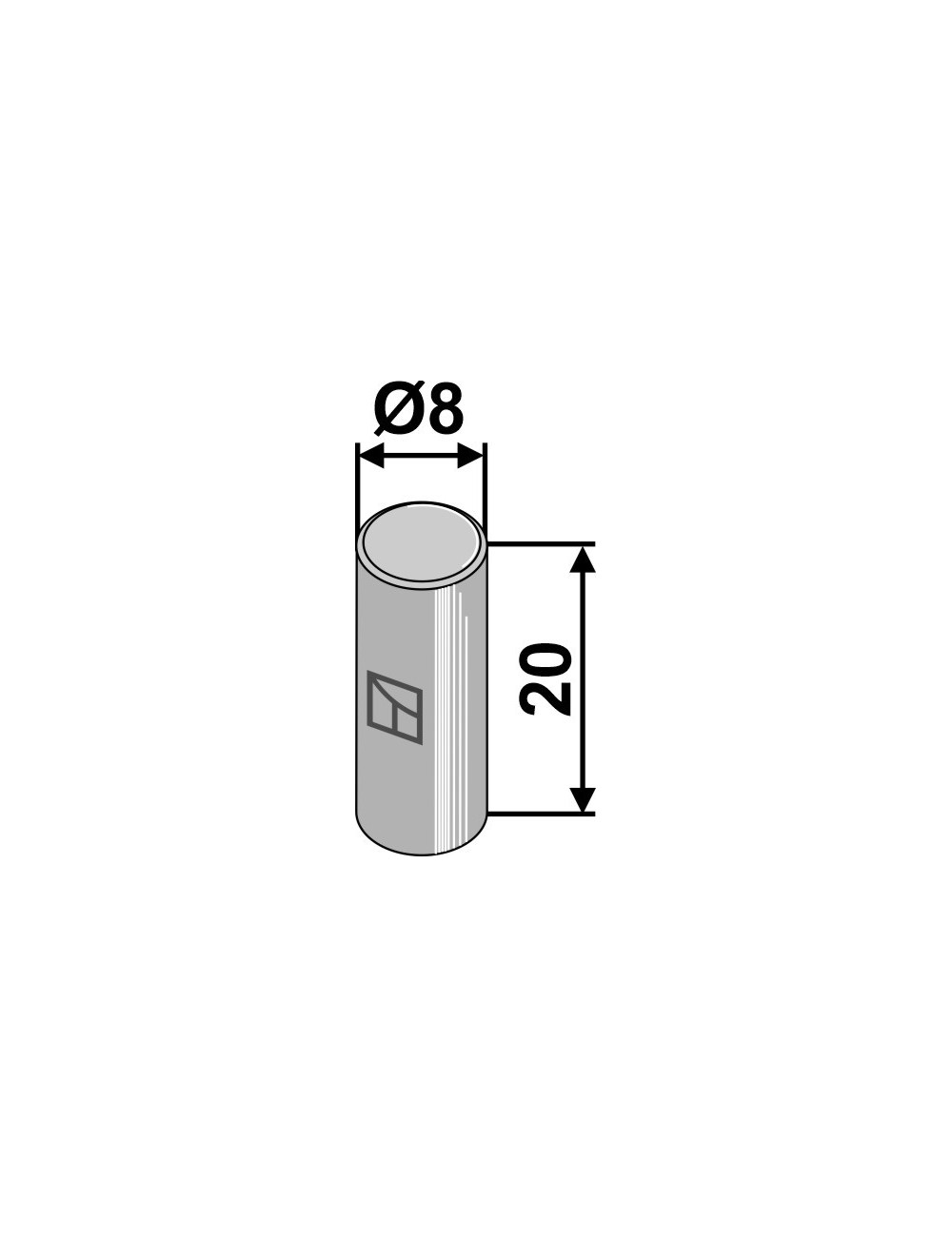 Goupille cylindrique pour Nimco