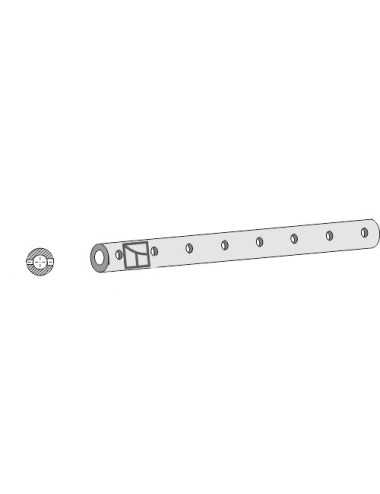 Tube-support pour dent   - 1500 - 8