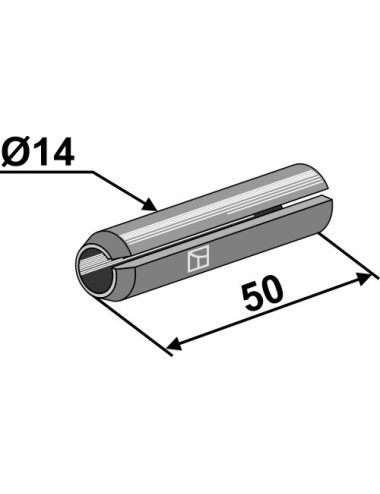 Goupille de serrage Ø14x50